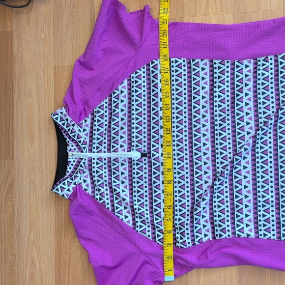 Bette & Court Women's Short Sleeve Golf Top Size L - Picture 4 of 7